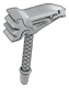 Weapon, Melee: warhammer, Hammer of Sol
