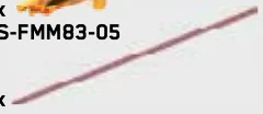 Antenna, whip in Red (Translucent)