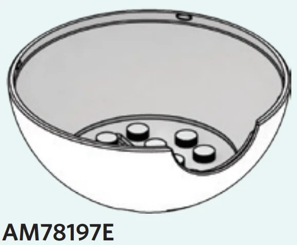 Container: Pokeball 8 x 3 x 8 base in White
