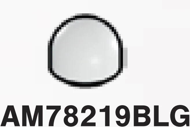 Tile 1 x 1 round dome, tall in Gray, Dull