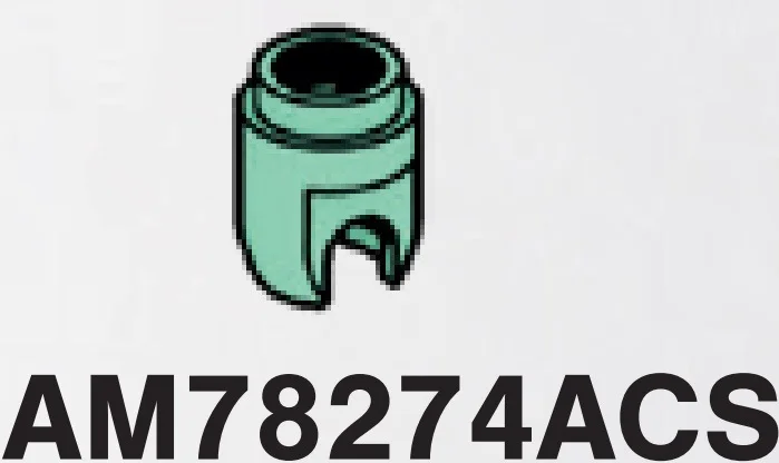 Brick 1 x 1 ball joint socket, base