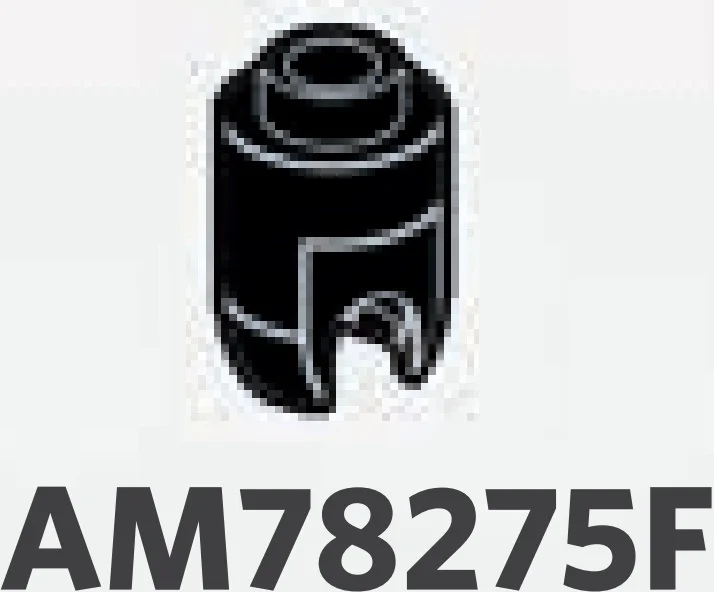 Brick 1 x 1 ball joint socket, top in Black