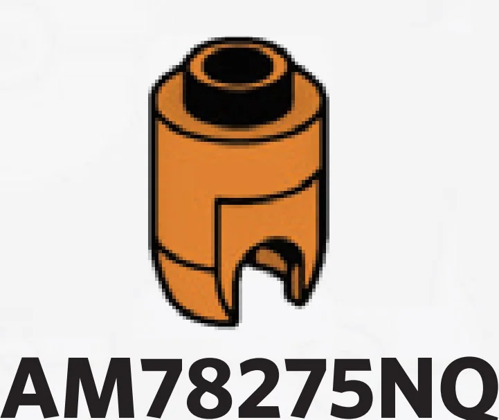 Brick 1 x 1 ball joint socket, top