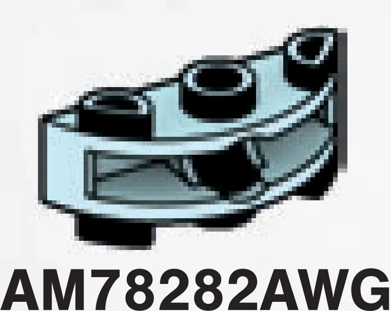 Brick 1 x 3 half-round, two-thirds height w/ ball joint socket