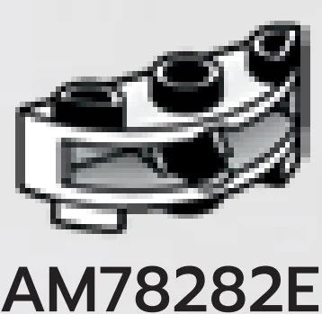 Brick 1 x 3 half-round, two-thirds height w/ ball joint socket in White