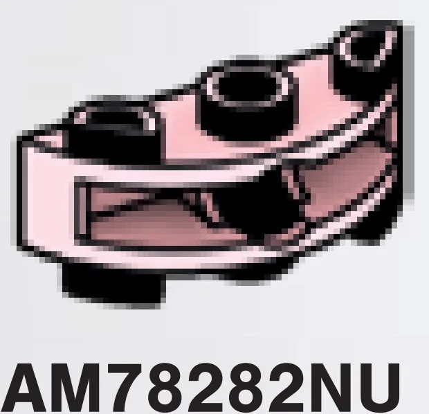 Brick 1 x 3 half-round, two-thirds height w/ ball joint socket
