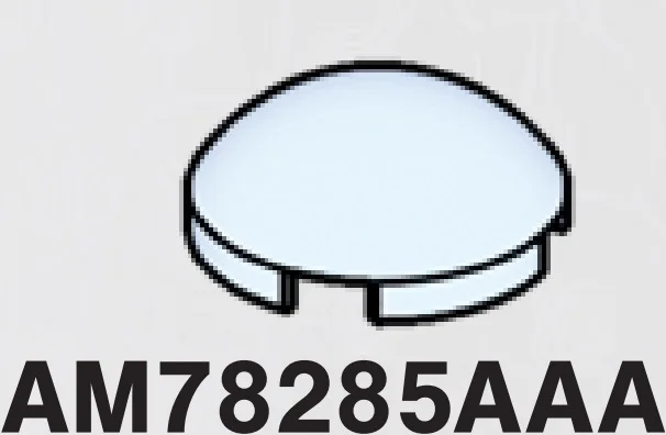Tile 2 x 2 round dome