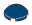 Tile 2 x 2 round dome in Blue, Midnight