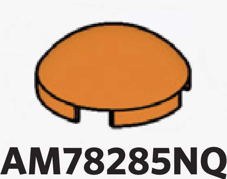Tile 2 x 2 round dome