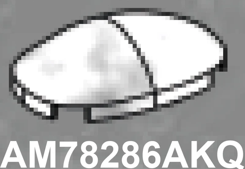 Brick 2 x 1 x 3 round dome in White with Black Marbling (Camo)