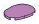 Brick 2 x 1 x 3 round dome in Mauve