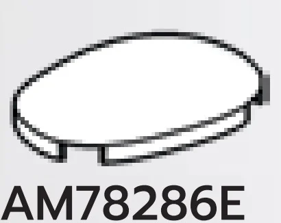 Brick 2 x 1 x 3 round dome in White