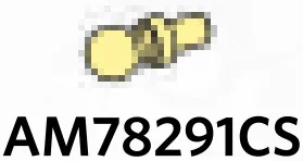 Connector: ball socket joint on small pin in Yellow, Pastel