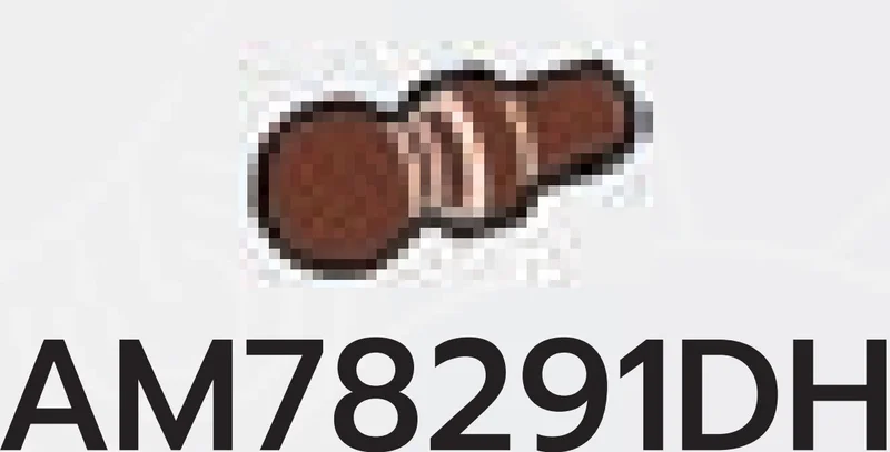 Connector: ball socket joint on small pin in Brown