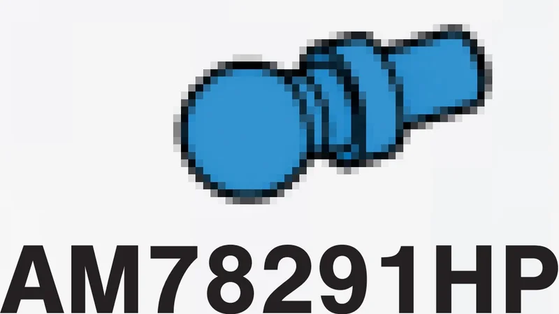 Connector: ball socket joint on small pin in Blue, Spanish