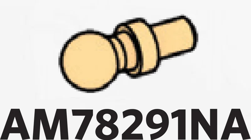 Connector: ball socket joint on small pin