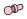 Connector: ball socket joint on small pin in Pink, Pale