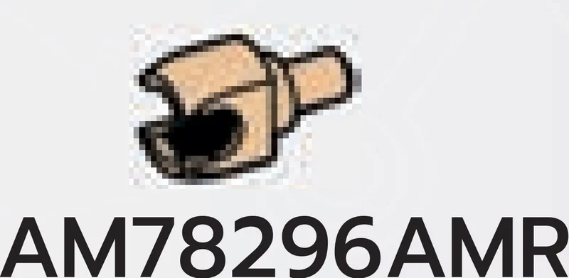 Connector: ball socket medium on small pin in Brown, Light Tan