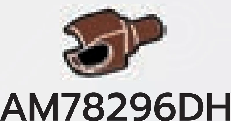 Connector: ball socket medium on small pin in Brown