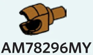 Connector: ball socket medium on small pin in Brown, Milk Chocolate