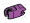Connector: ball socket medium, perpendicular pair in Magenta, Rich