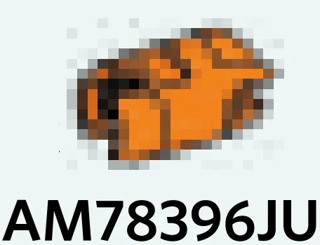 Connector: ball socket medium, perpendicular pair in Orange, Smoky