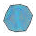 Gear: dodecagon with textured faces & hole on bottom (Engram)