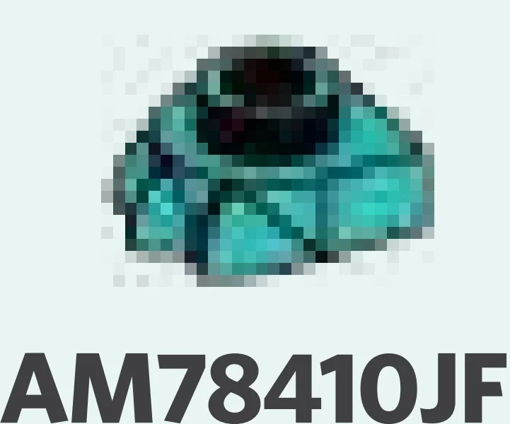 Plate 1 x 1 with three small spikes or toes in Blue, Robin's Egg