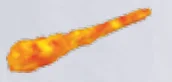 Weapon, Exotic: flame, large jet on small pin in Cyan (Translucent)
