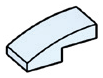 Slope 1 x 1 x 2 two-thirds height with curved slope