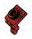 Weapon, Missile: launcher 1 x 1 x 3, friction launcher, trigger in Red (Camo)
