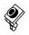 Weapon, Missile: launcher 1 x 1 x 3, friction launcher, trigger in White
