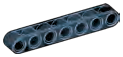 Connector: Liftarm Thick 1 x 7 in Gray, Dark (Camo)