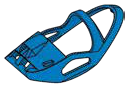 AM79057 in Blue with Speckles, Bright