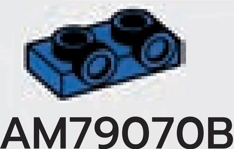 Bracket Plate 1 x 2 with two studs on side, ascending in Blue