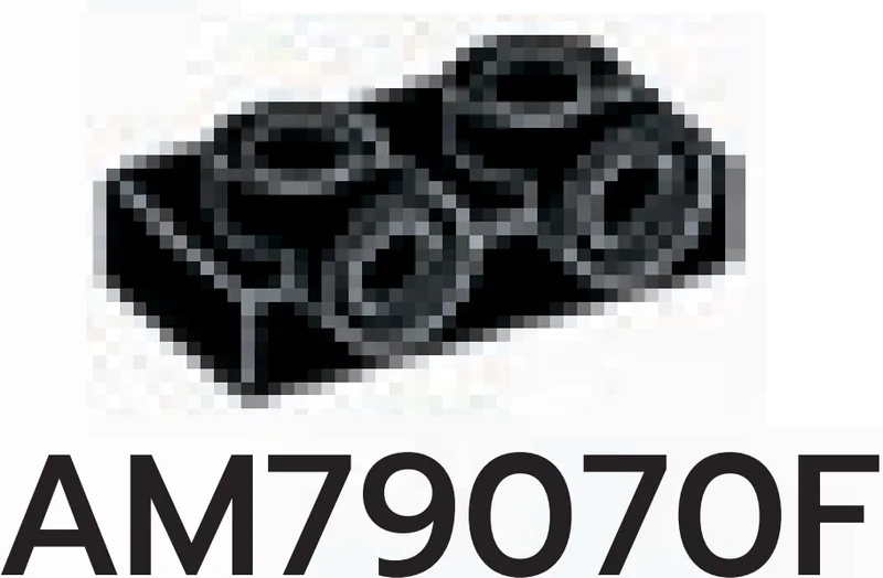 Bracket Plate 1 x 2 with two studs on side, ascending in Black