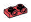 Bracket Plate 1 x 2 with two studs on side, ascending in Pink, Rich