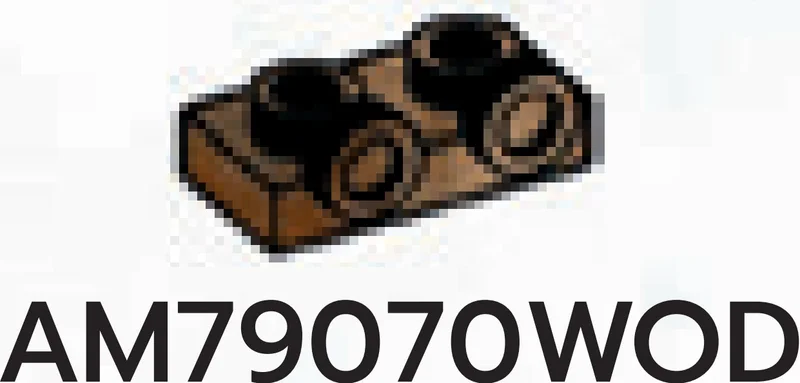 Bracket Plate 1 x 2 with two studs on side, ascending