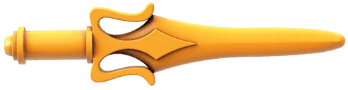 Weapon, Melee: sword, The Power Sword in Orange, Smoky