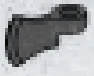 Weapon, Melee: axe, head in Gray, Medium (Metallic)
