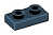 Plate 1 x 2 with hollow studs in Gray, Dark Smoke