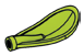 Foliage: large leaf with bar hole in Green, Spring
