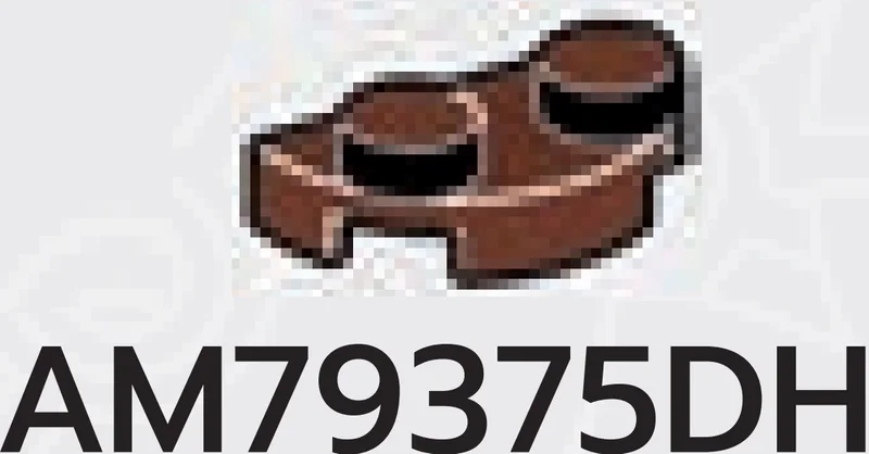 Plate 1 x 2 half-round in Brown