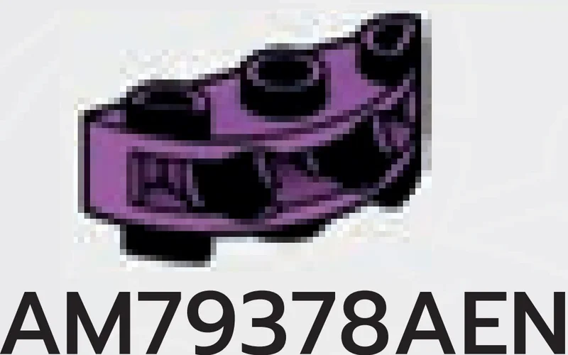 Brick 1 x 3 half-round, two-thirds height w/ 2 ball joint sockets in Magenta, Rich