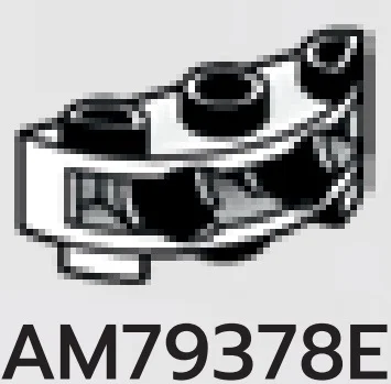 Brick 1 x 3 half-round, two-thirds height w/ 2 ball joint sockets in White