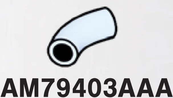 Connector: pipe, small 3 studs long, curved