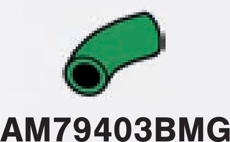 Connector: pipe, small 3 studs long, curved in Green, Forest
