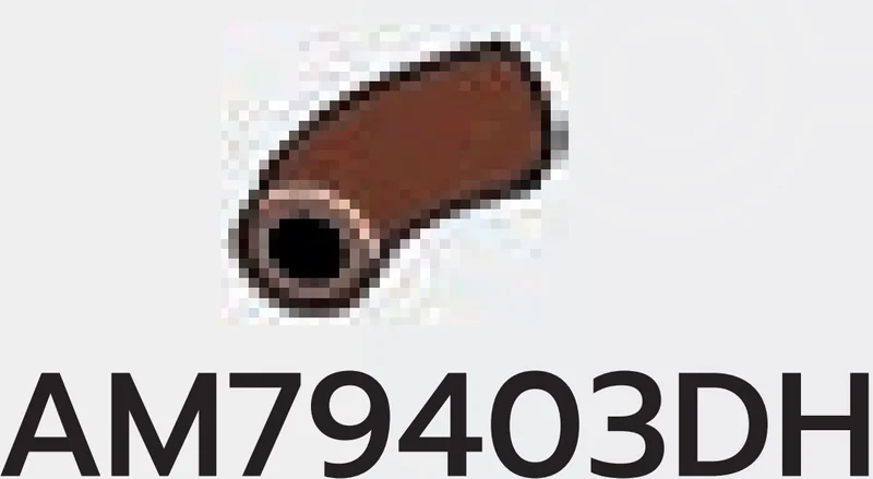 Connector: pipe, small 3 studs long, curved in Brown
