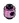 Brick 1 x 1 round, male:male connector with hole in side in Mauve