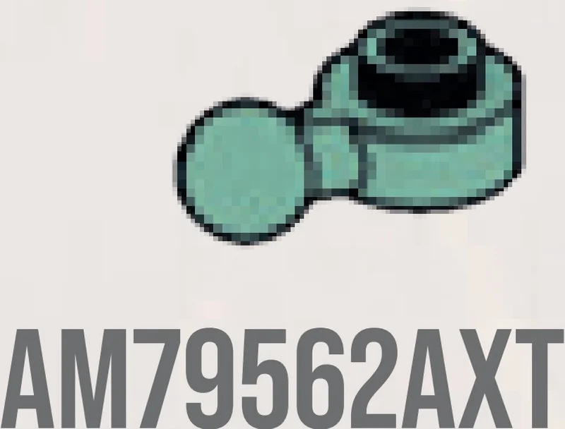 Plate 1 x 1 round male:make connector with ball joint, small in Green, Vertigris (Sand Green)
